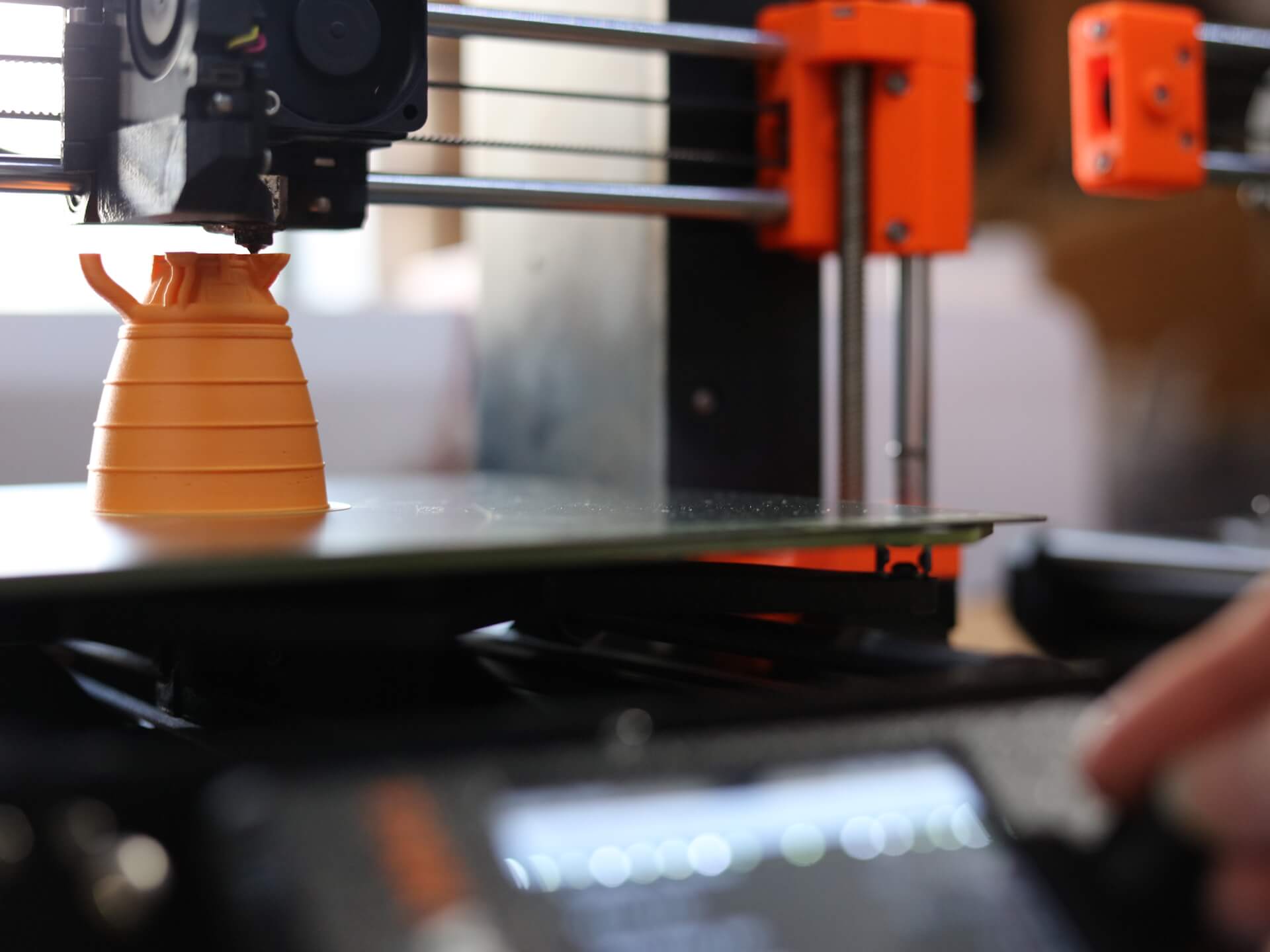 Photo of 3D Printer Printing Parts